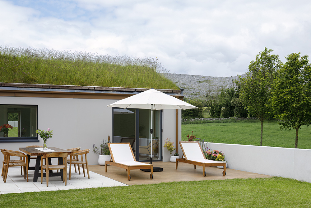 Image of Halka Lodge in the Burren – outdoor space