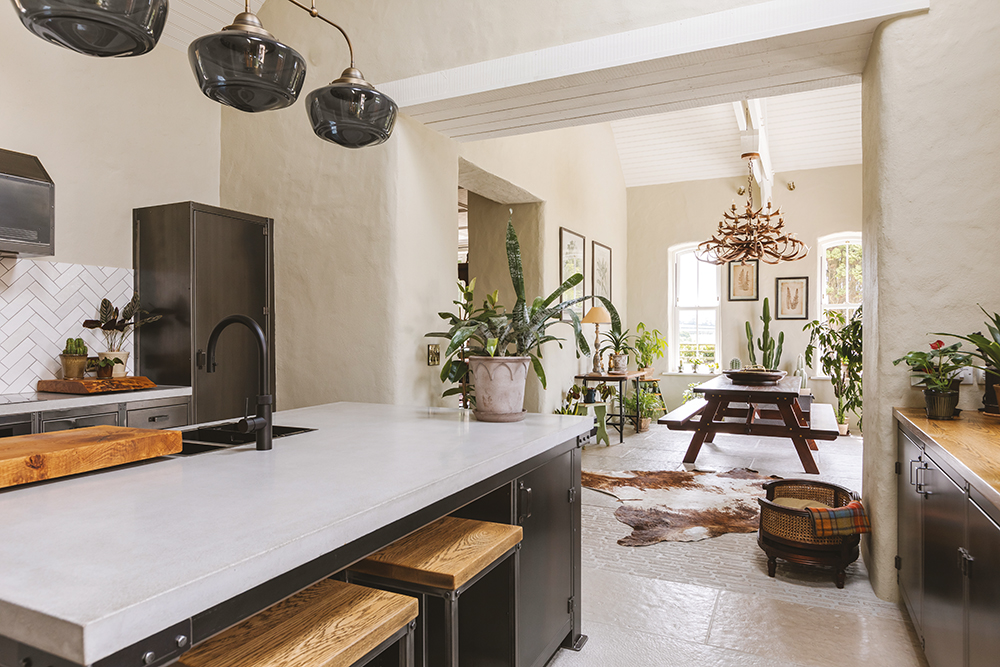 Image of the kitchen in Ballyreagh House, Co Antrim