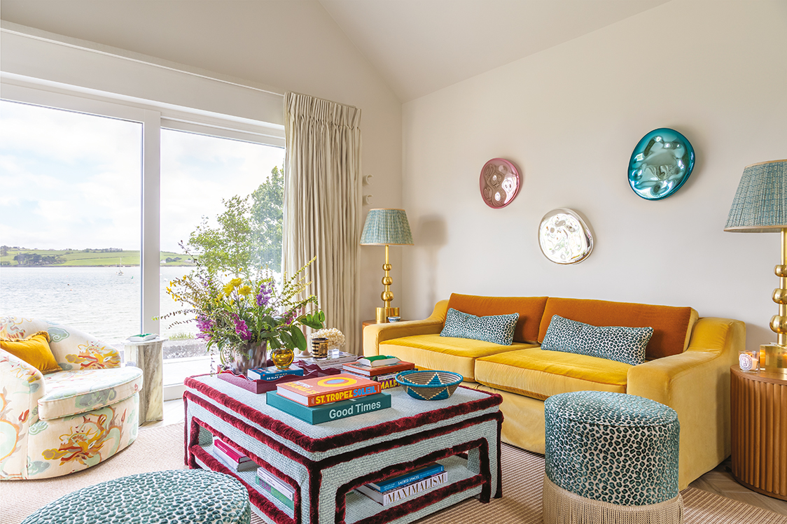 Image of Cork house designed by Sean Symington, living room