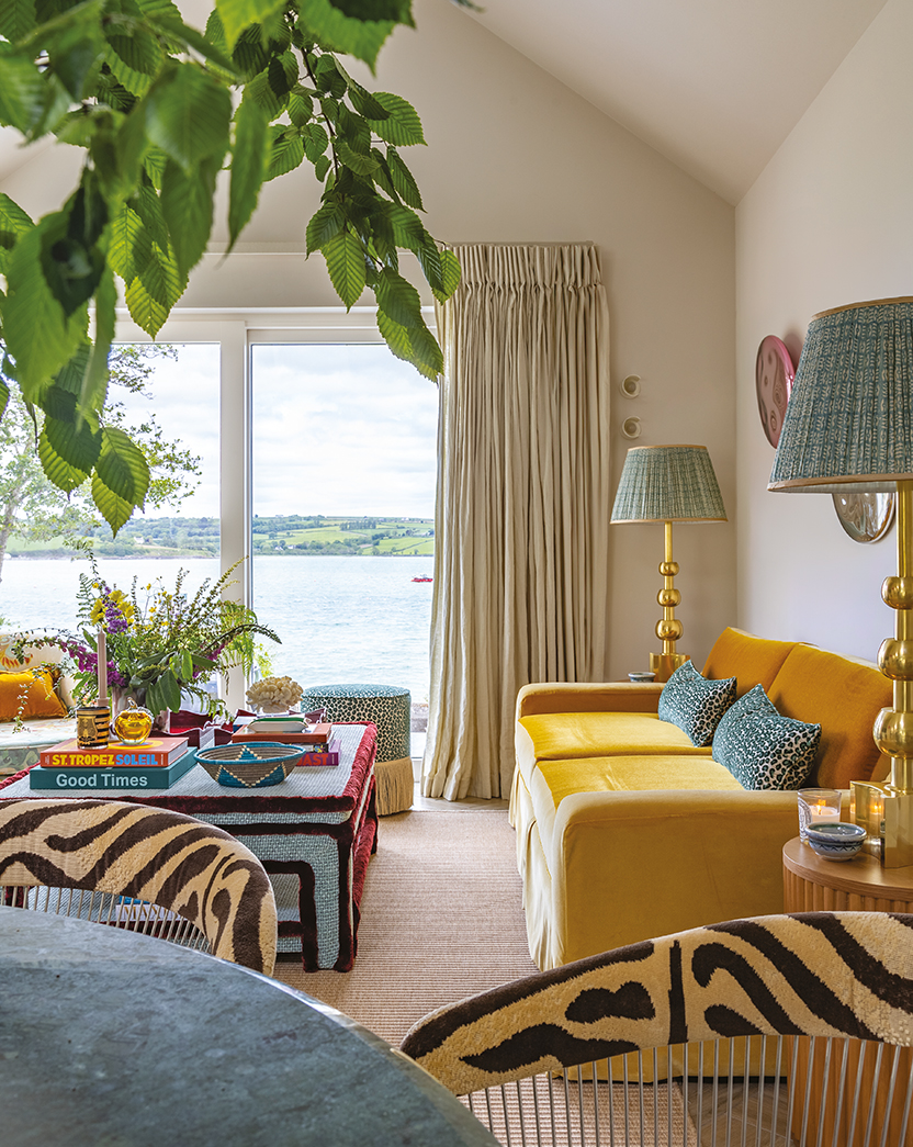 Image of Cork house designed by Sean Symington, living room