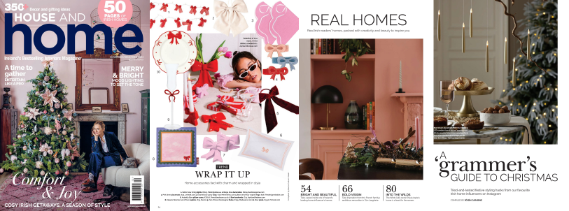 Image of pages from House and Home Nov-Dec 24 issue 