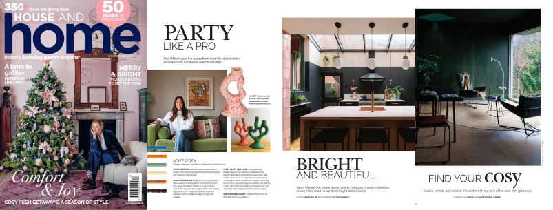 Image of pages from House and Home Nov-Dec 24 issue