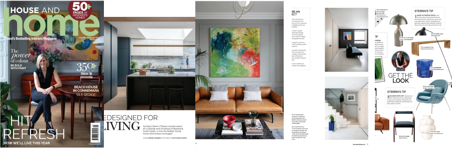 Image showing preview of interior architect Sterrin O'Shea's home, House and Home, Jan-Feb25