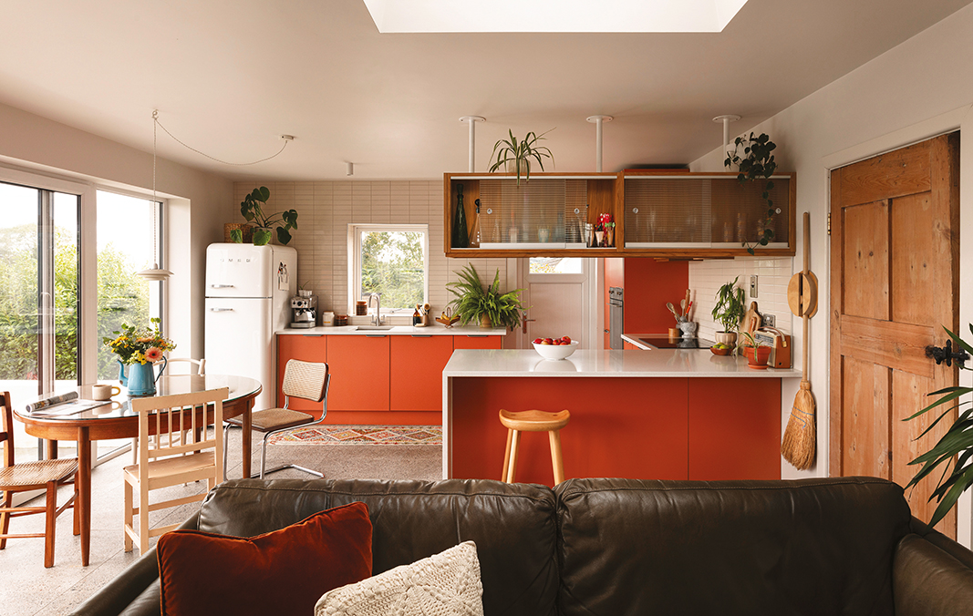 Image of Cathy Angelini's re-designed Cork kitchen