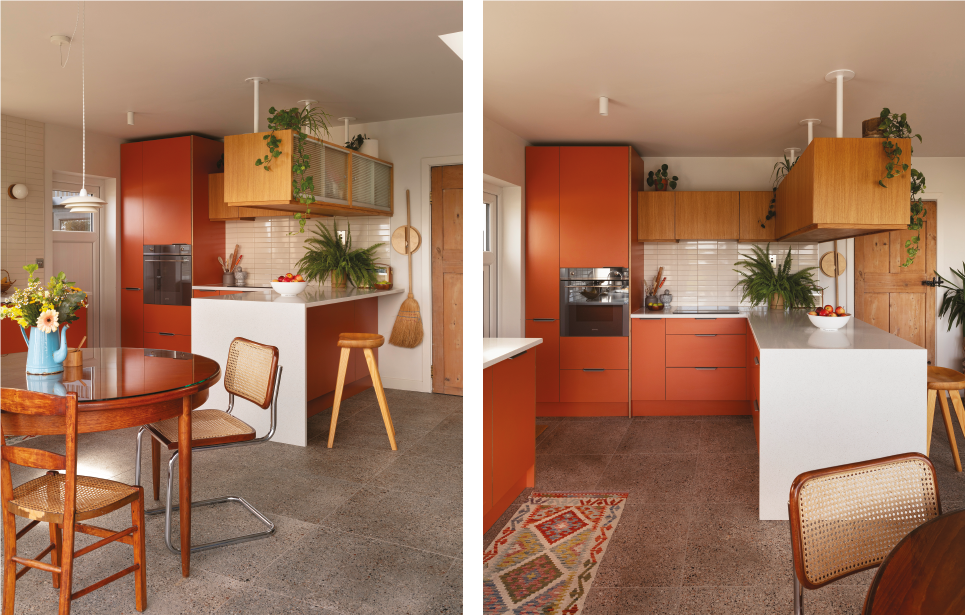 Images of Cathy Angelini's re-designed Cork kitchen