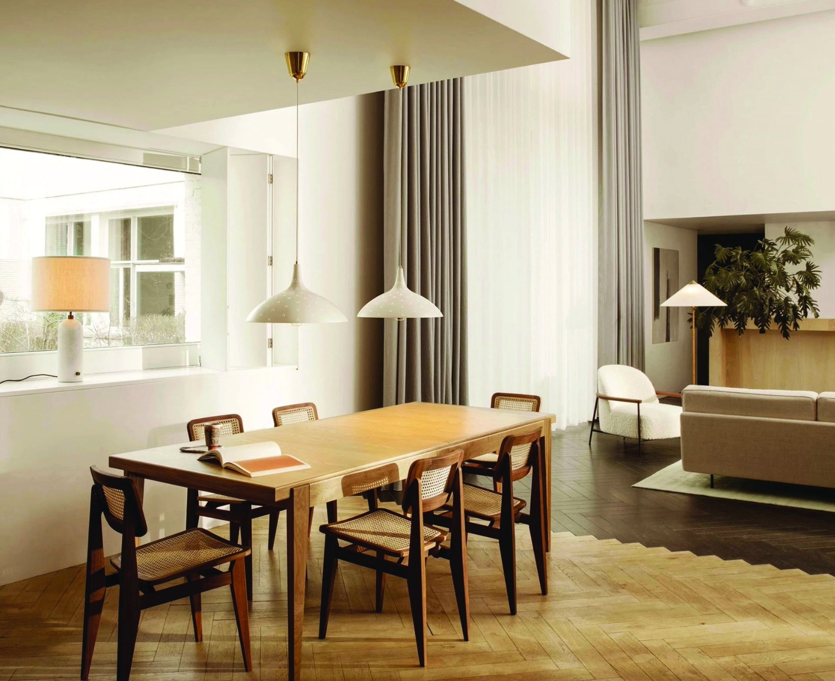 Hicken Lighting Dublin diningroom and living room contemporary lights
