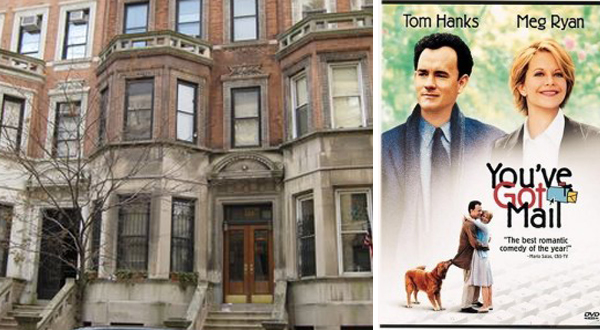 Meg Ryan's Brownstone and Bookstore in You've Got Mail