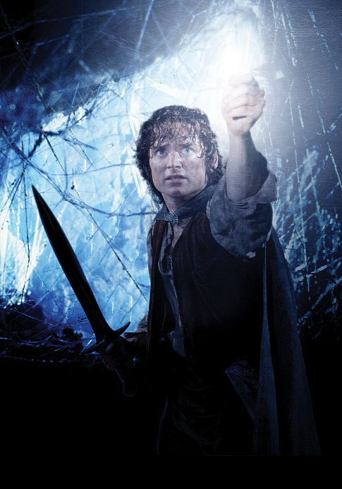 frodo in shelob's lair