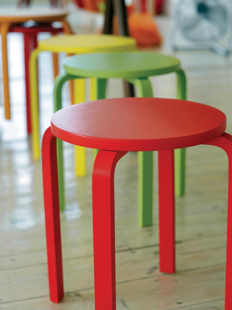 paint personality painted stools