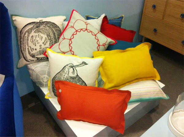 Felted cushions