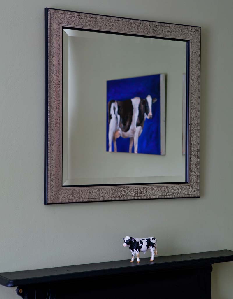 cow accessories in stuart o'sullivan's house