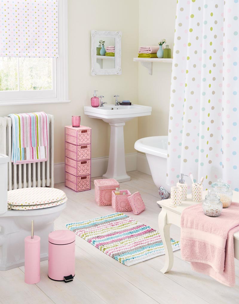 girly jasmin bathroom from Next