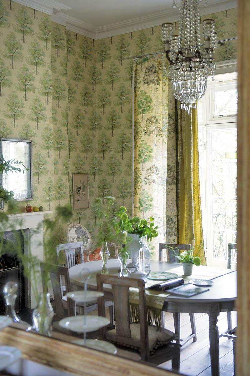 Designer's Guild wallpaper