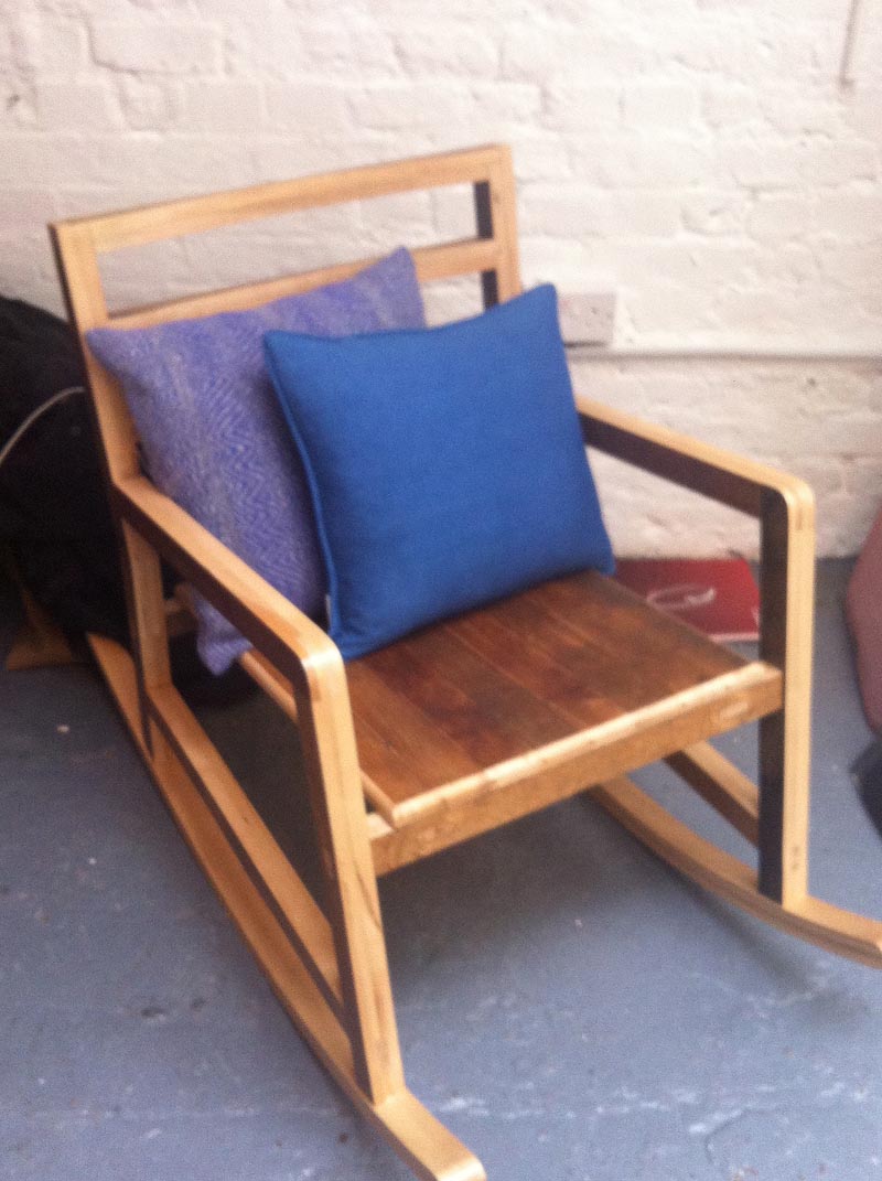 Rocking chair by Rockerlane Workshop