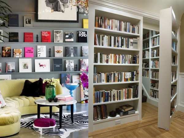 Get the library look in your home